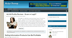 Desktop Screenshot of hyipchamp.com